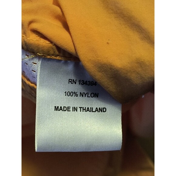 True Flies Mens Large Fishing Bokeelia Shirt Seersucker Orange - Picture 6 of 8